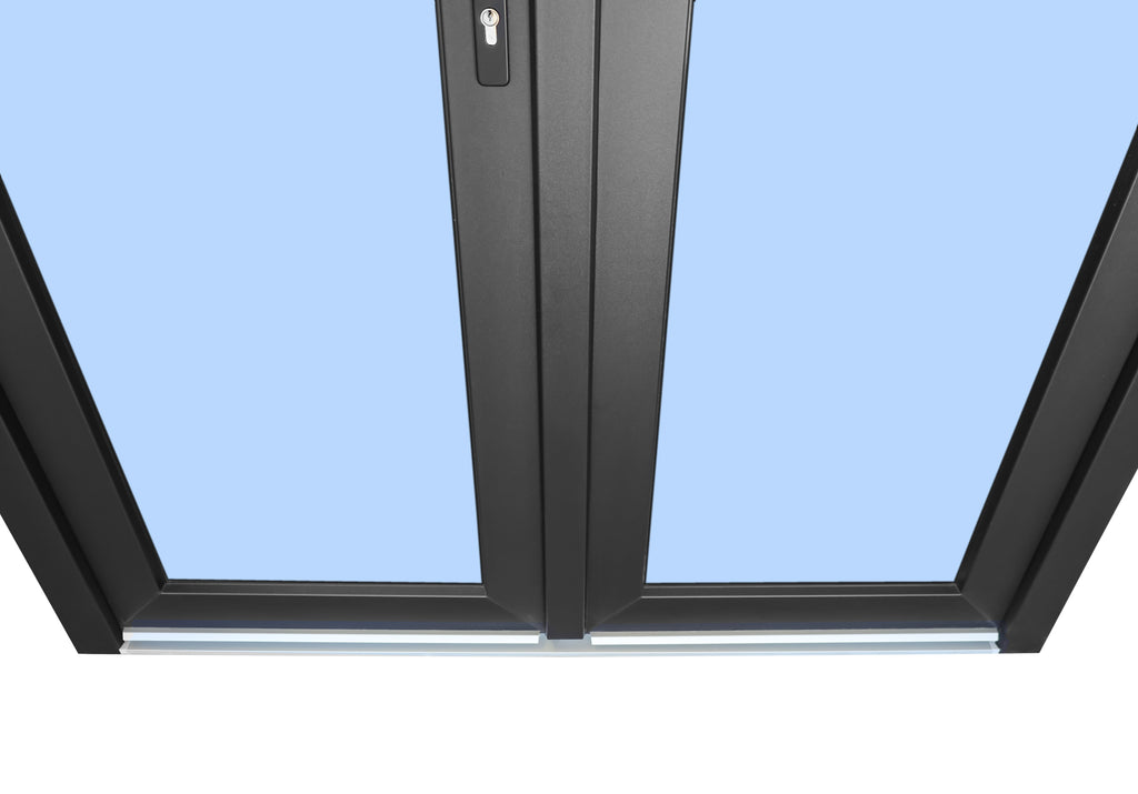 Double Exterior Glass Door 60"x 80"