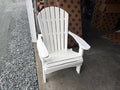 COMFO BACK FOLDING ADIRONDACK CHAIR- WHITE