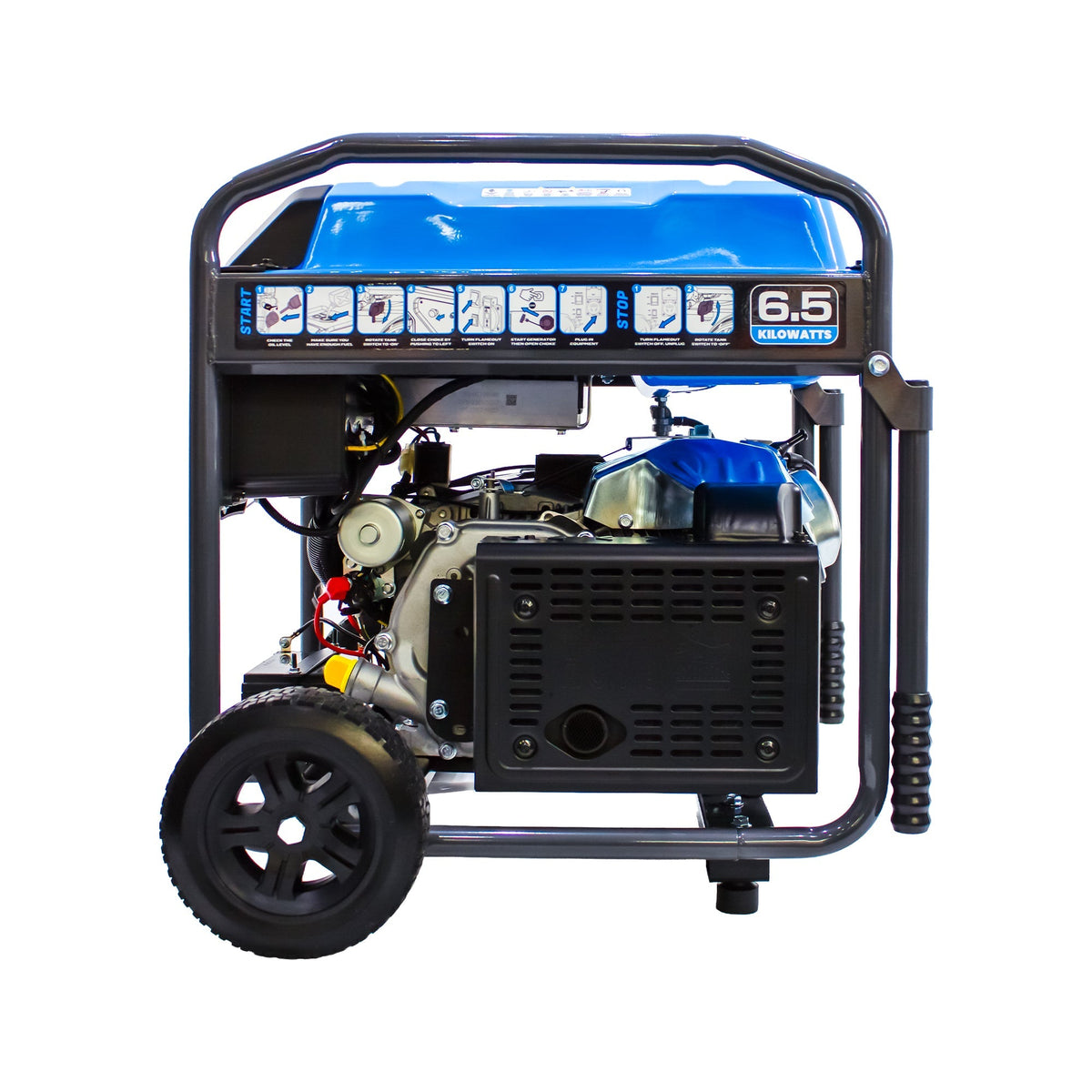 Gorilla Power 6500W Inverter Open Frame Generator with Electric Start