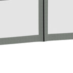 Replacement Mosquito Netting for Gazebo 10' x 10'with Zippers, Dark Grey