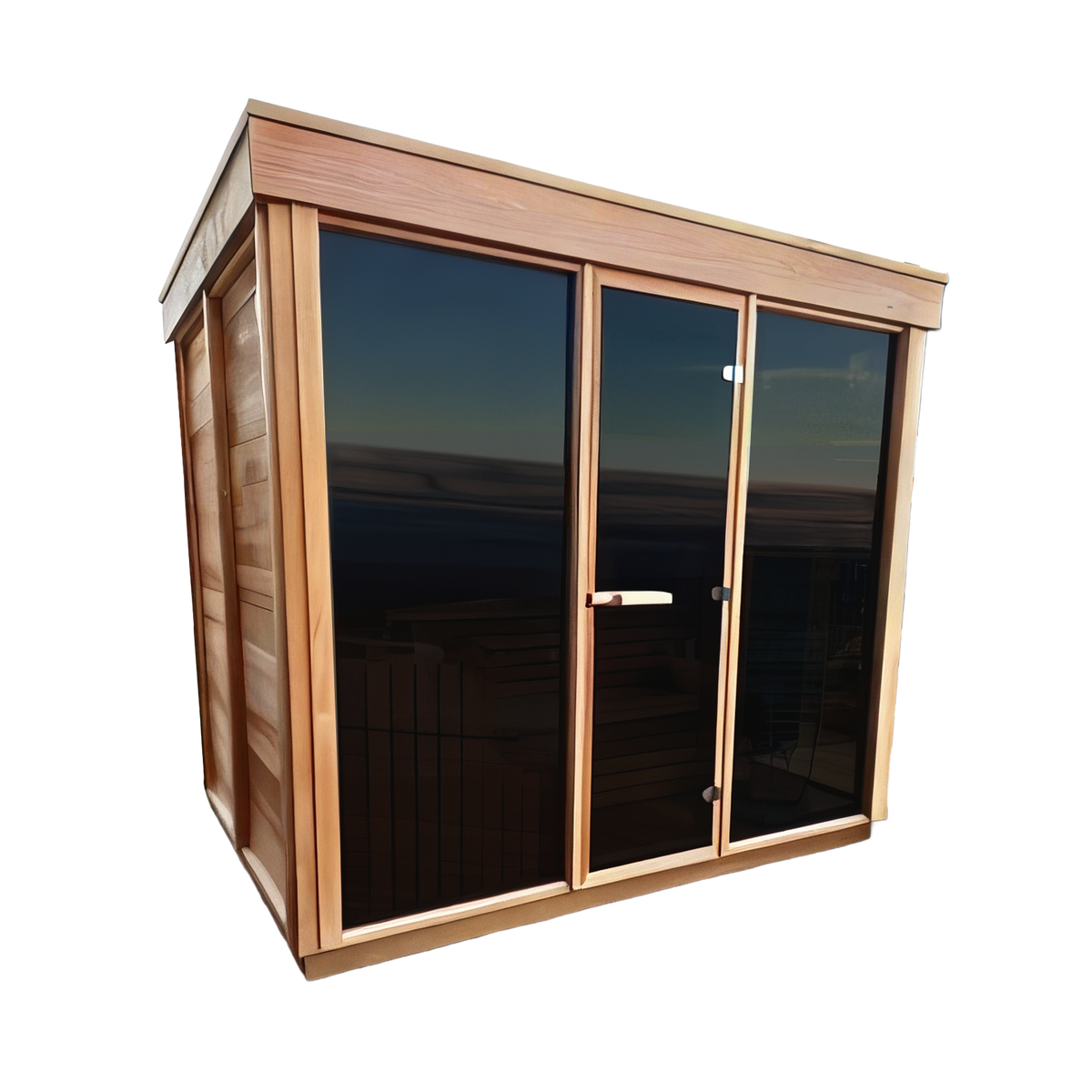 Indoor 670 Pure Cube Sauna - 6 Person