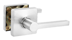 Passage Door Handle in Satin Chrome