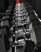 Swiss Barbell 2.5kg - 40kg Rubber Dumbbell Set