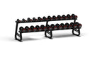 Jordan Premium Urethane Dumbbell set - 2.5-30kg with Horizontal Rack