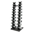 Jordan Chrome Dumbbell set 2-20kg with Vertical Rack