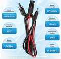 Solar Connection Cable MC4 to Jackery 8mm DC