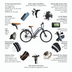 Juicy Bike Roller Hybrid Step Through Electric Bike