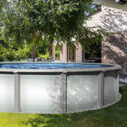 24' x 54" Round Saltwater Friendly Resin Frame Above Ground Jumbo Pool
