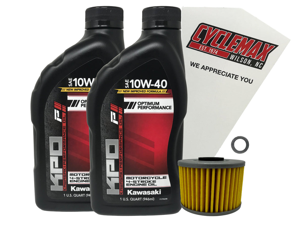 Kawasaki KPO Standard Oil Change Kit for 2021-2025 KLX300