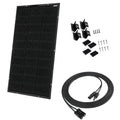 KickAss 110W Ultra Slim Solar Panel + PV to Anderson Extension Cable Bundle - 5m
