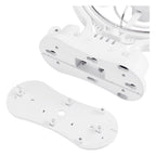 KickAss 12V / 24V 360°, 3 Speed Caravan Fan - White