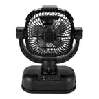 Kickass 360° Oscillating 20,000mAh Camping Fan with Power Bank & Light