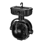 Kickass 360° Oscillating 20,000mAh Camping Fan with Power Bank & Light