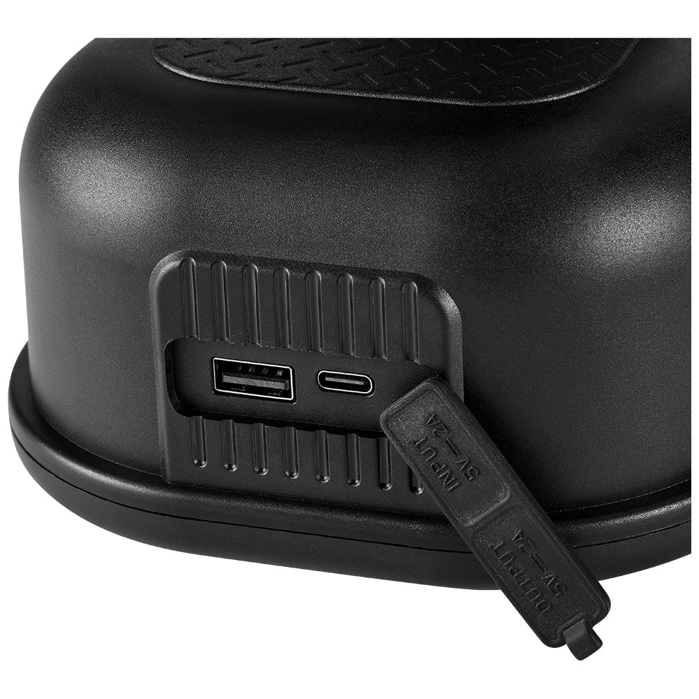 Kickass 360° Oscillating 20,000mAh Camping Fan with Power Bank & Light