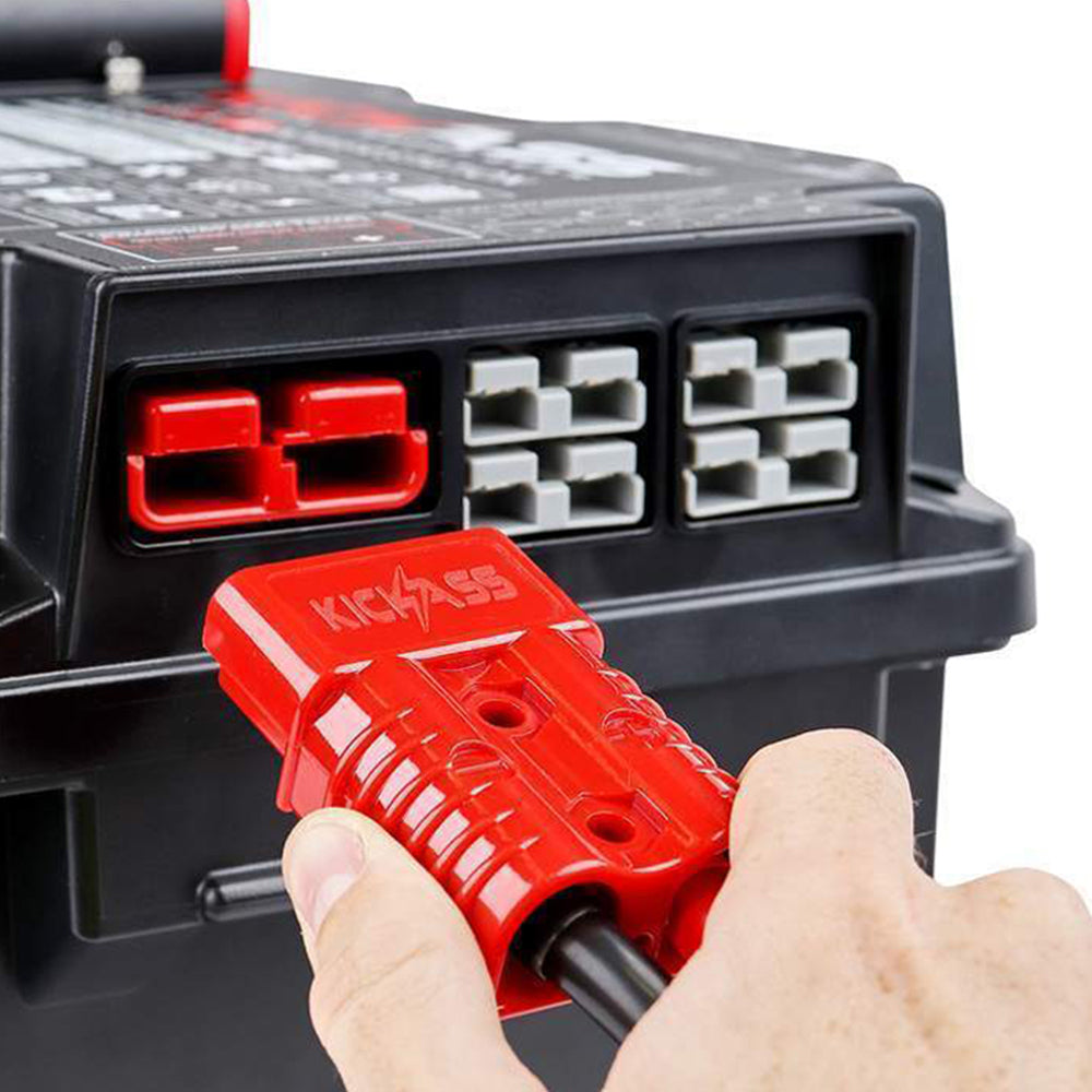 KickAss Battery Box Jumper Cables - 2m