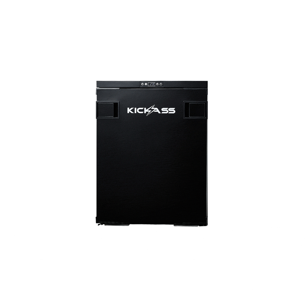 KickAss 80L Upright 12/24V Fridge and Freezer - Fan Forced