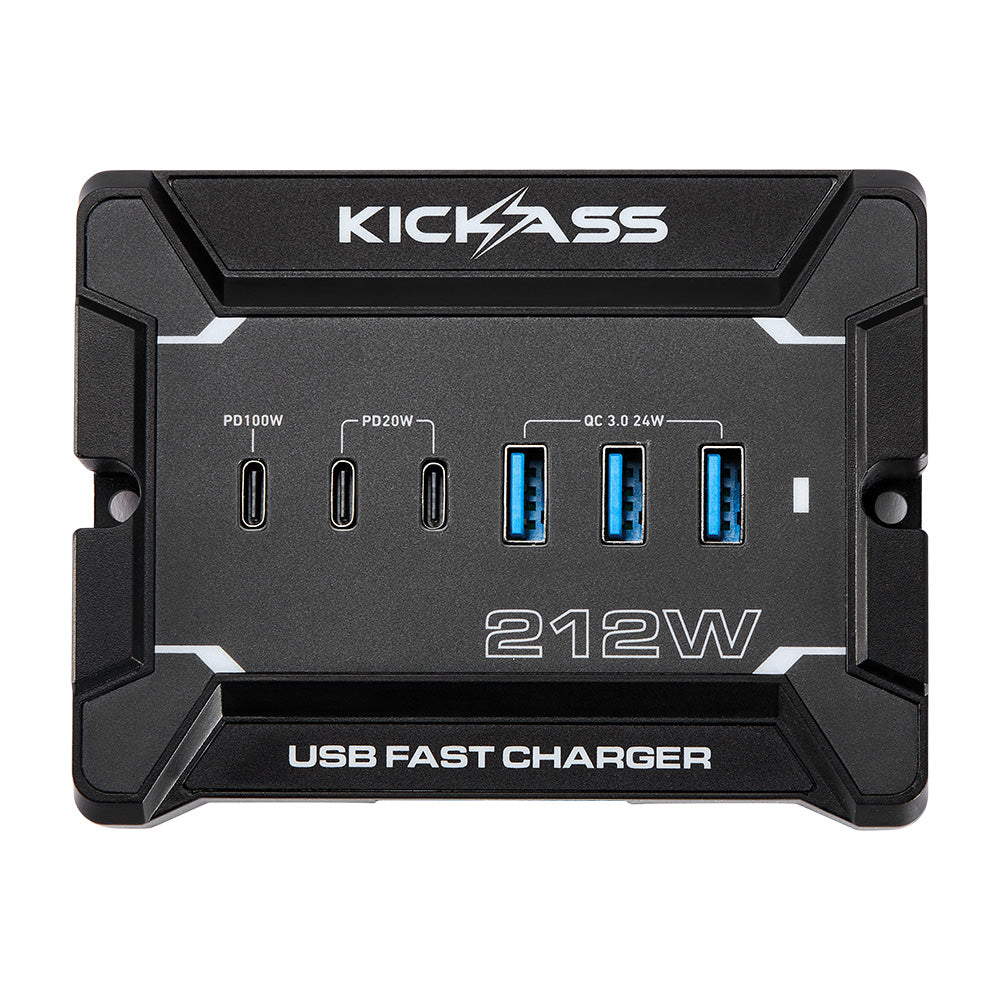 KickAss 12V Anderson To USB Fast Charger - 212W