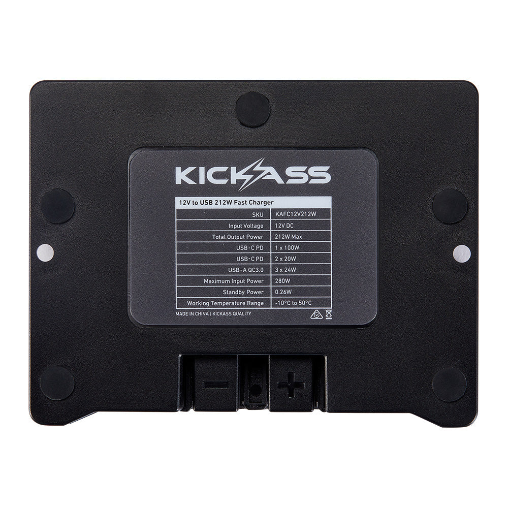 KickAss 12V Anderson To USB Fast Charger - 212W