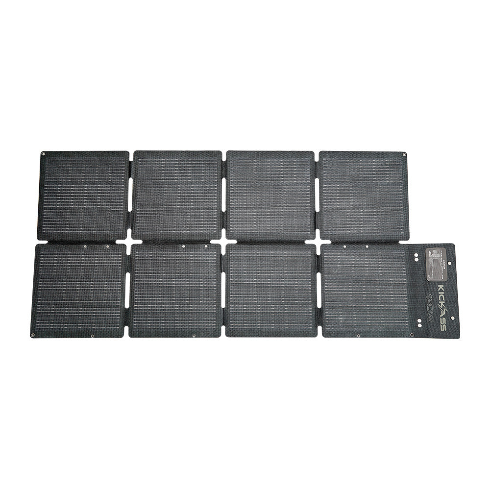 KickAss 120W DC Solar Blanket with Anderson Tail & USB Hub