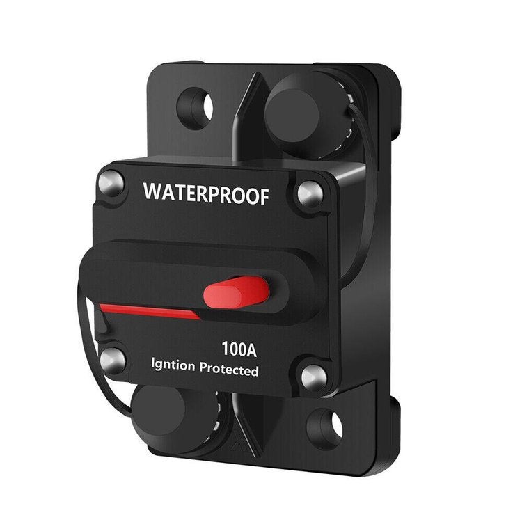 100A Circuit Breaker 12V-48V DC Fuse Reset Waterproof DC Car Boat