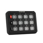 KickAss 12/24V 12 Gang Wireless Switch Panel with Magnetic Charging Cradle - MKII