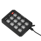 KickAss 12/24V 12 Gang Wireless Switch Panel with Magnetic Charging Cradle - MKII