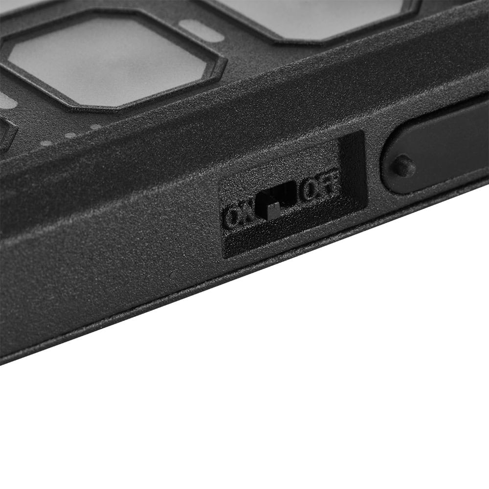 KickAss 12/24V 12 Gang Wireless Switch Panel with Magnetic Charging Cradle - MKII