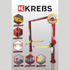 KREBS KB10/H 10,000lb 2-Post Automotive Lift