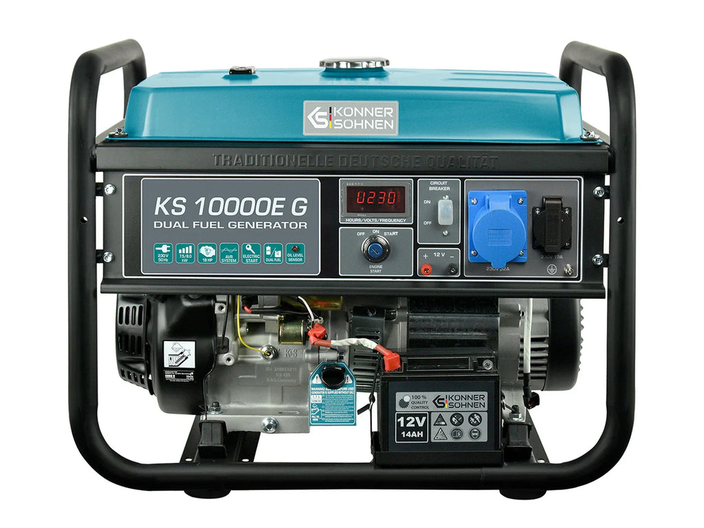 Könner & Söhnen KS 10000E G Dual-Fuel LPG/Petrol Generator