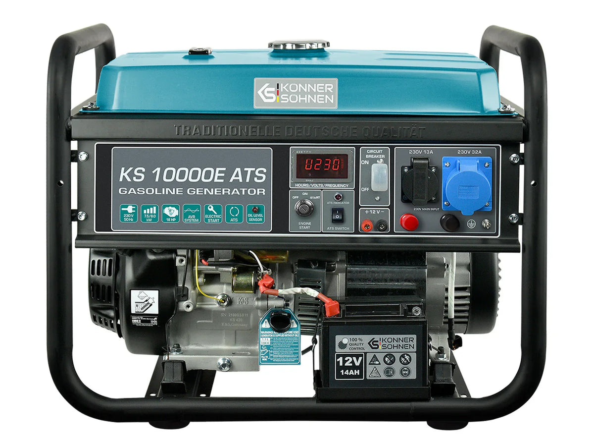 Könner & Söhnen Petrol generator KS 10000E ATS