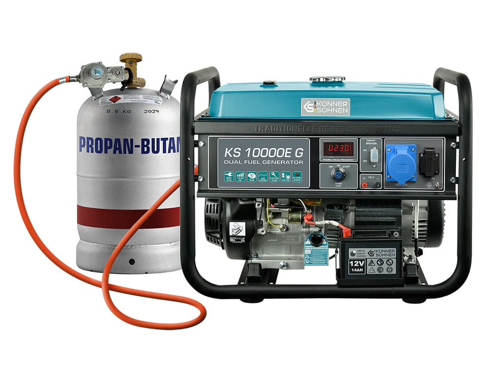 Könner & Söhnen KS 10000E G Dual-Fuel LPG/Petrol Generator