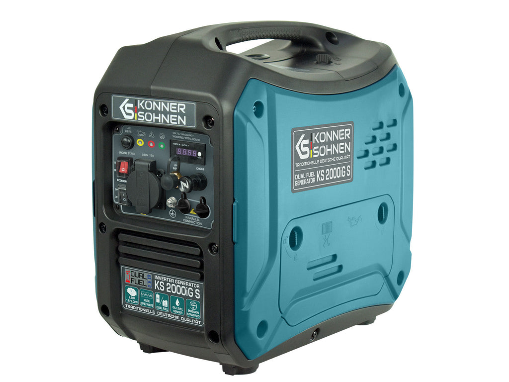 Könner & Söhnen LPG/Petrol Inverter generator KS2000iG S