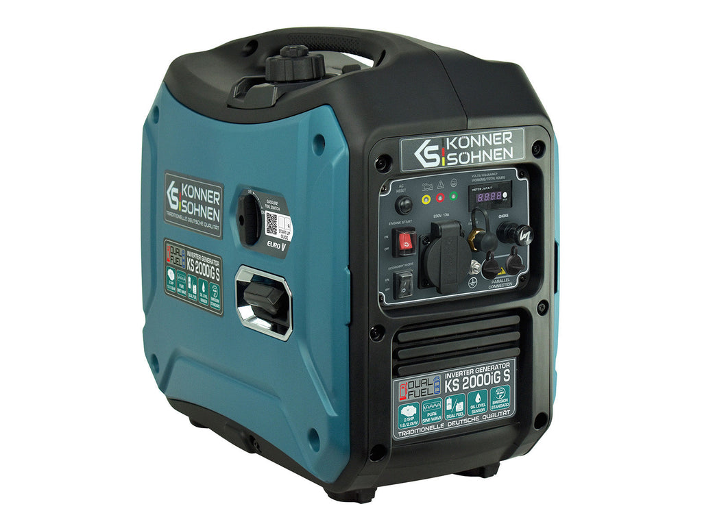 Könner & Söhnen LPG/Petrol Inverter generator KS2000iG S