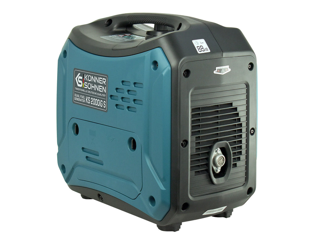 Könner & Söhnen LPG/Petrol Inverter generator KS2000iG S