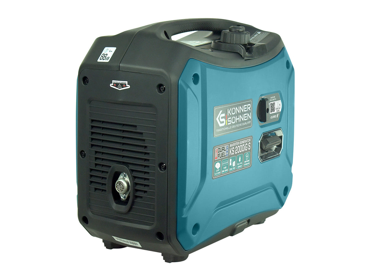 Könner & Söhnen LPG/Petrol Inverter generator KS2000iG S