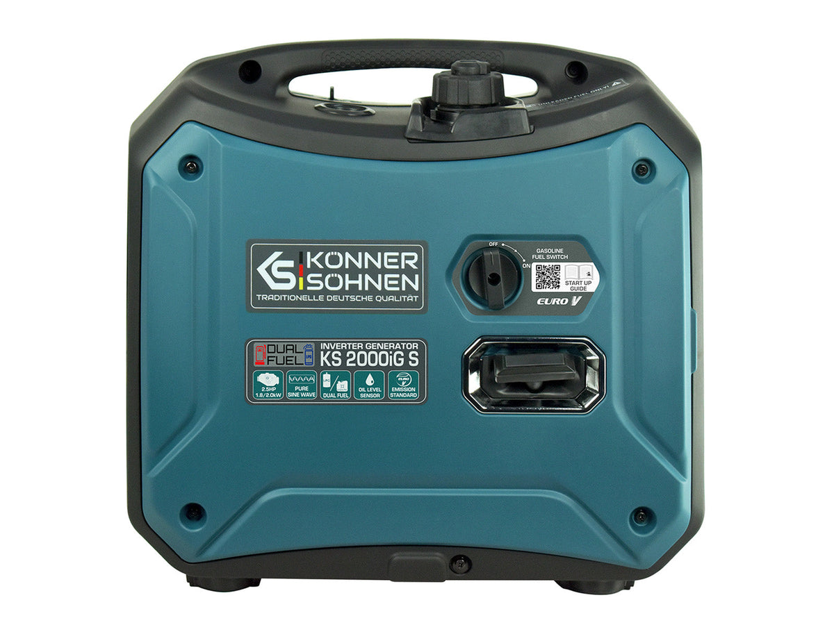Könner & Söhnen LPG/Petrol Inverter generator KS2000iG S