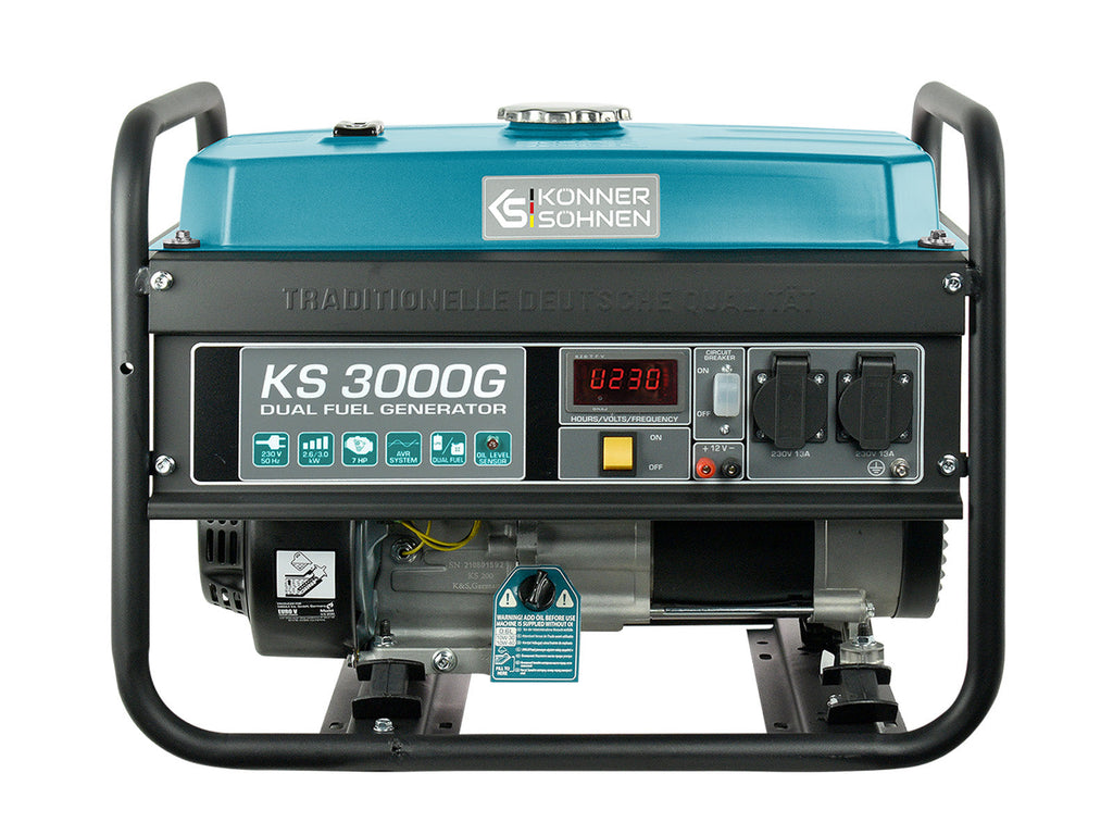 Könner & Söhnen LPG/Petrol generator KS 3000G