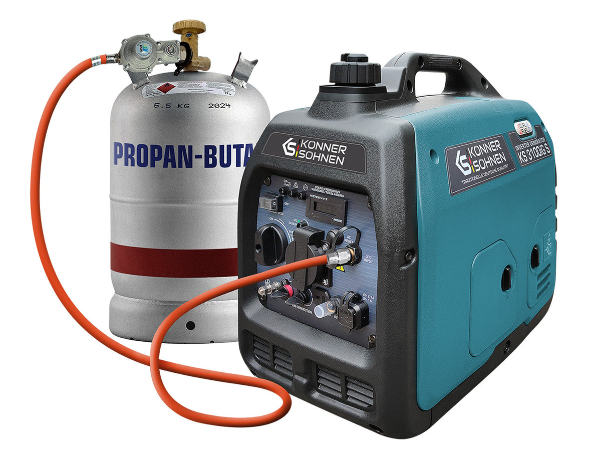Könner & Söhnen LPG/Petrol Inverter generator KS 3100iG S