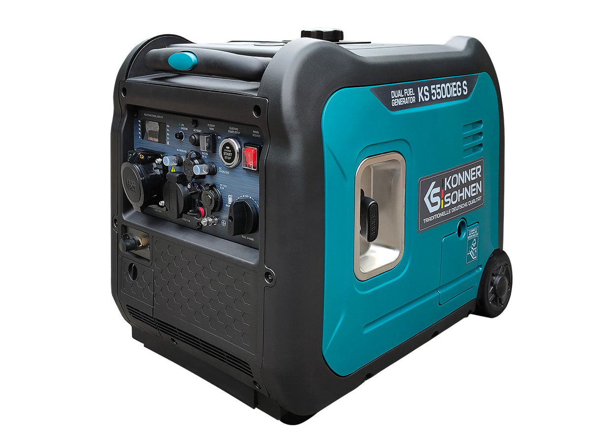 Könner & Söhnen KS 5500iEG S LPG/Petrol Dual Fuel Inverter generator