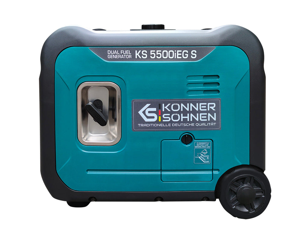 Könner & Söhnen KS 5500iEG S LPG/Petrol Dual Fuel Inverter generator