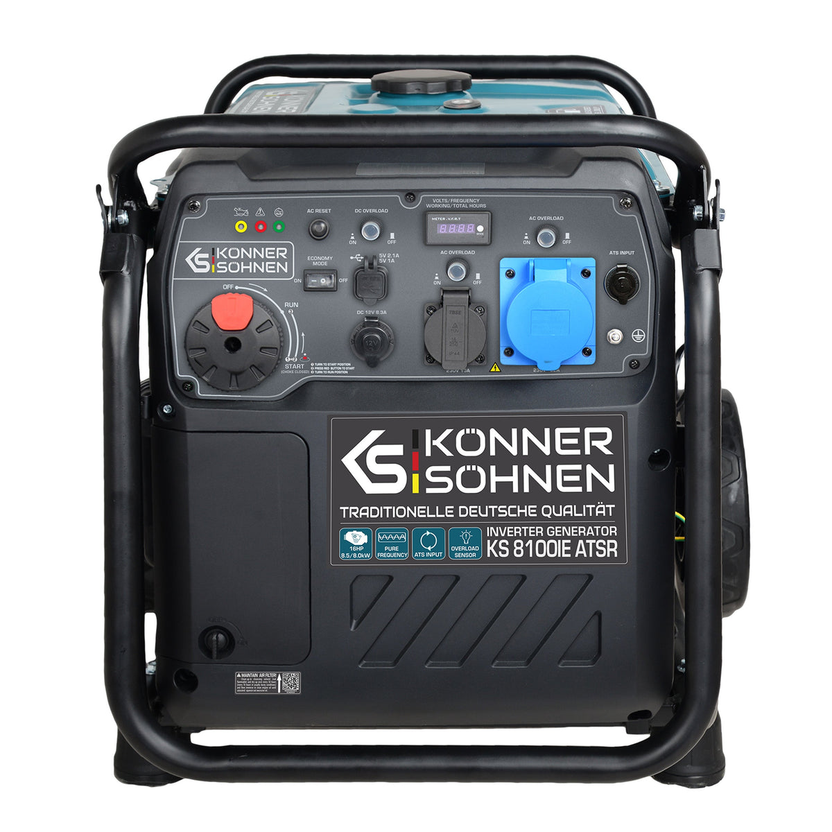 Könner & Söhnen Petrol Inverter Generator KS 8100iE ATSR