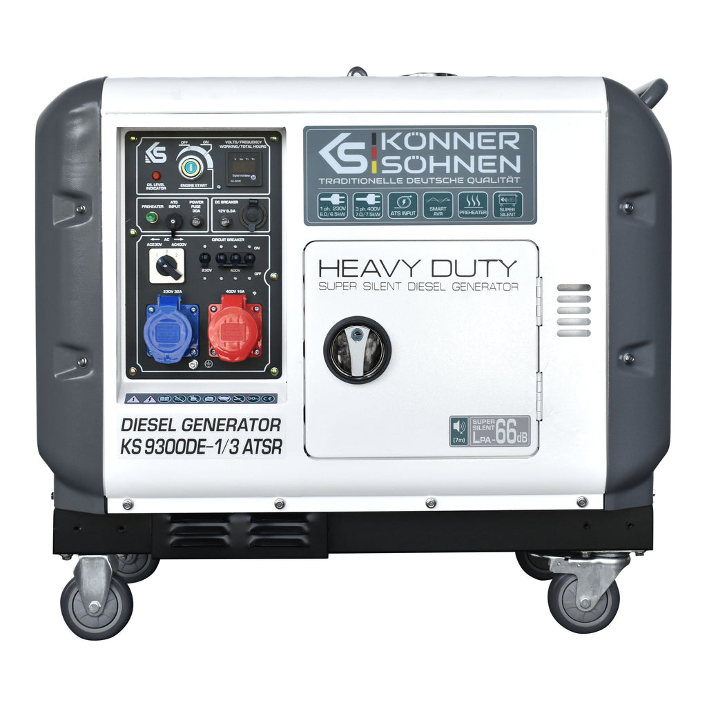 Könner & Söhnen KS 9300DE-1/3 ATSR (EURO 5) Diesel Generator
