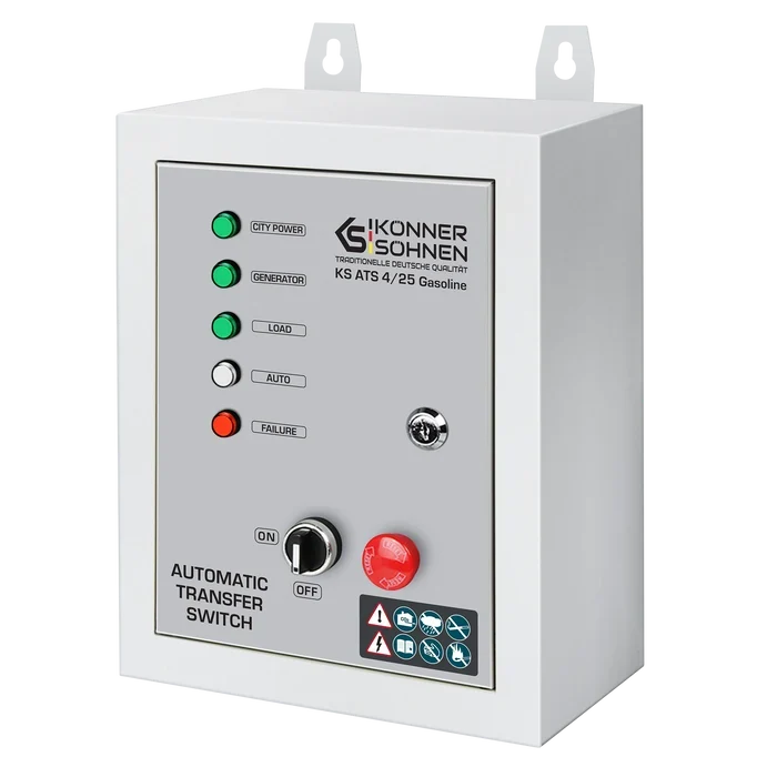 Könner & Söhnen Automatic Transfer Switch KS ATS 4/25 Gasoline