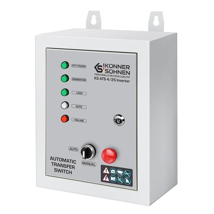 Könner & Söhnen Automatic Transfer Switch KS ATS 4/25 Inverter