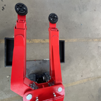 KATOOL KT-AS110D 11000 lbs. Clear Floor Two Post Lift - Direct Drive and Assymetric Arms