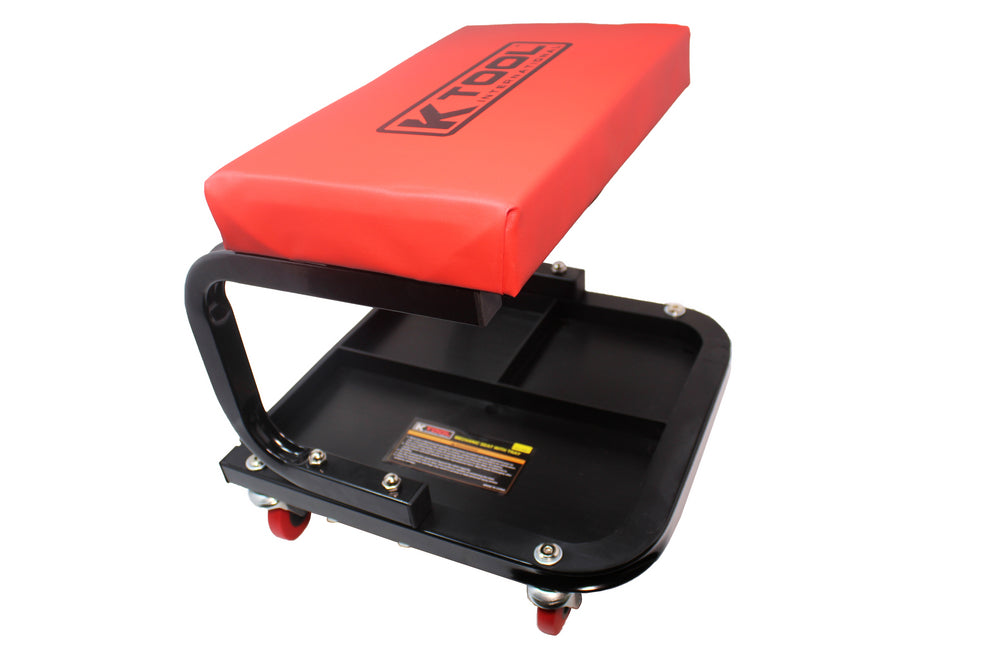 K-Tool Mechanic's Seat w/ Plastic Tool Tray