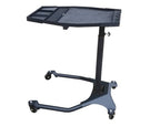 K-Tool Adjustable Work Tray Work Table, 29" x 20" Steel Top, Mobile Garage Service Tray