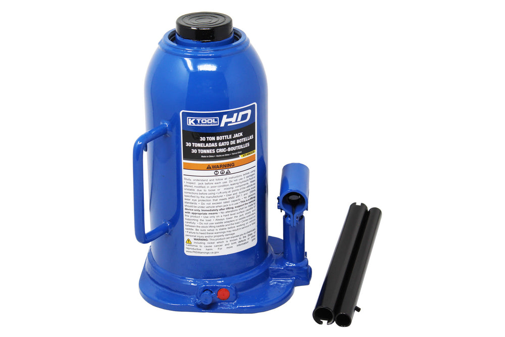 K-Tool Bottle Jack 30 Ton Manual HD