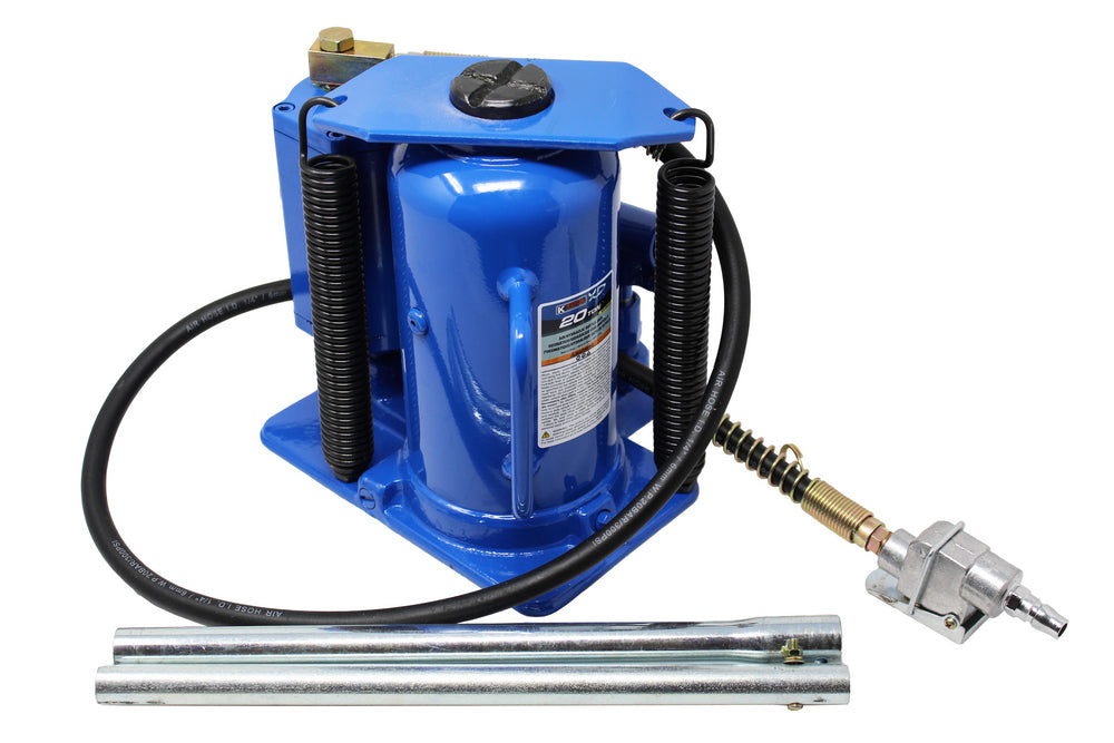 K-Tool Bottle Jack 20 Ton Air/Hydraulic (Welded)