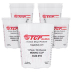 Paint Mixing Cups, 16-Ounce (12 Pack) - Plastic Measuring Cups for Liquids, Automotive Painting, Epoxy Resin, Acrylic Arts, Crafts
